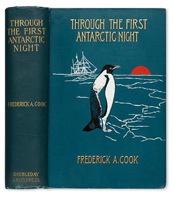 COOK, FREDERICK ALBERT. Through the First Antarctic Night, 1898-99.  1900